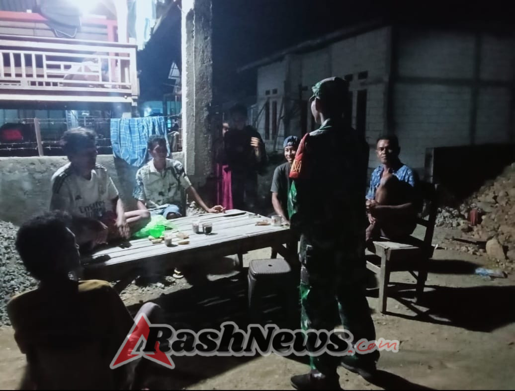 Sertu Sahruddin Ingatkan Pentingnya Laporan Tamu Asing di Desa untuk Keamanan