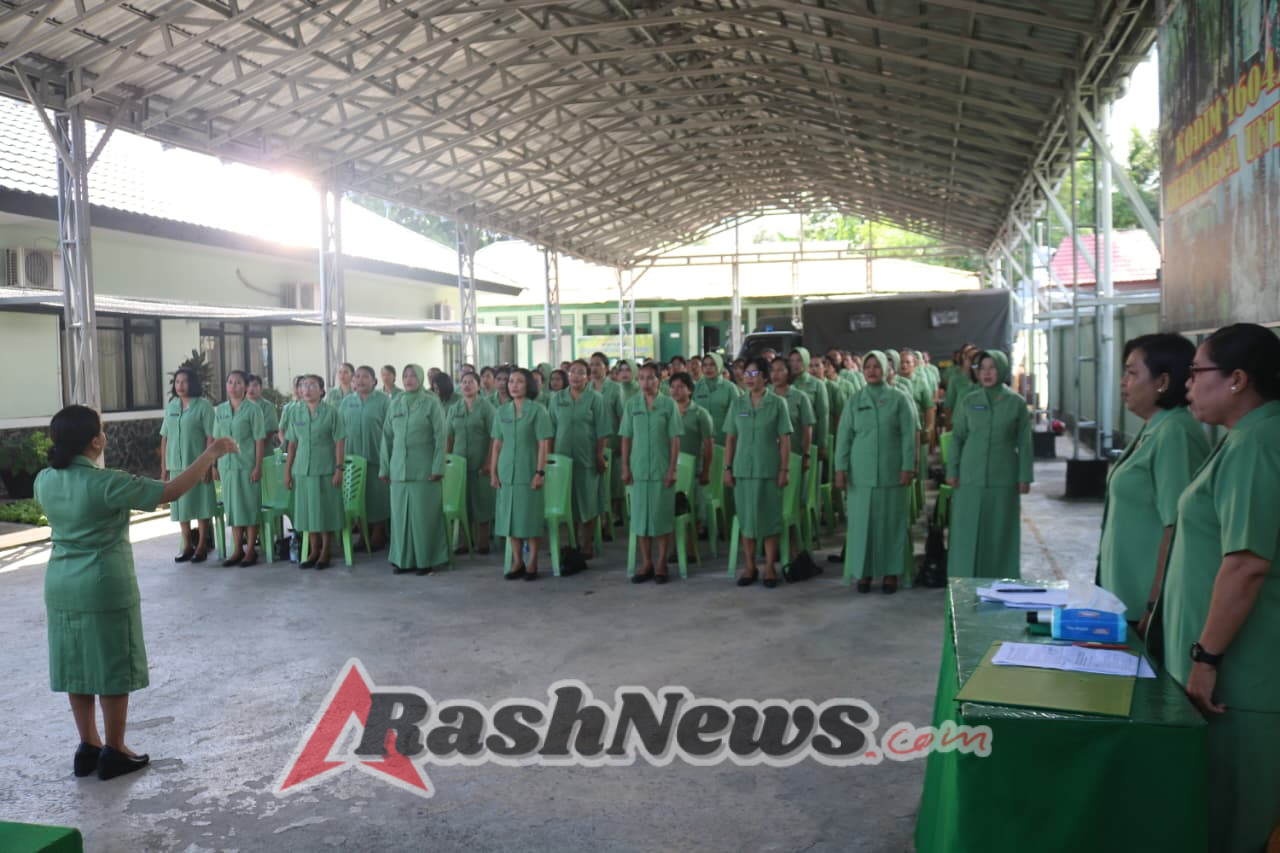 Pembinaan Persit Kupang Fokus Penguatan Peran Keluarga