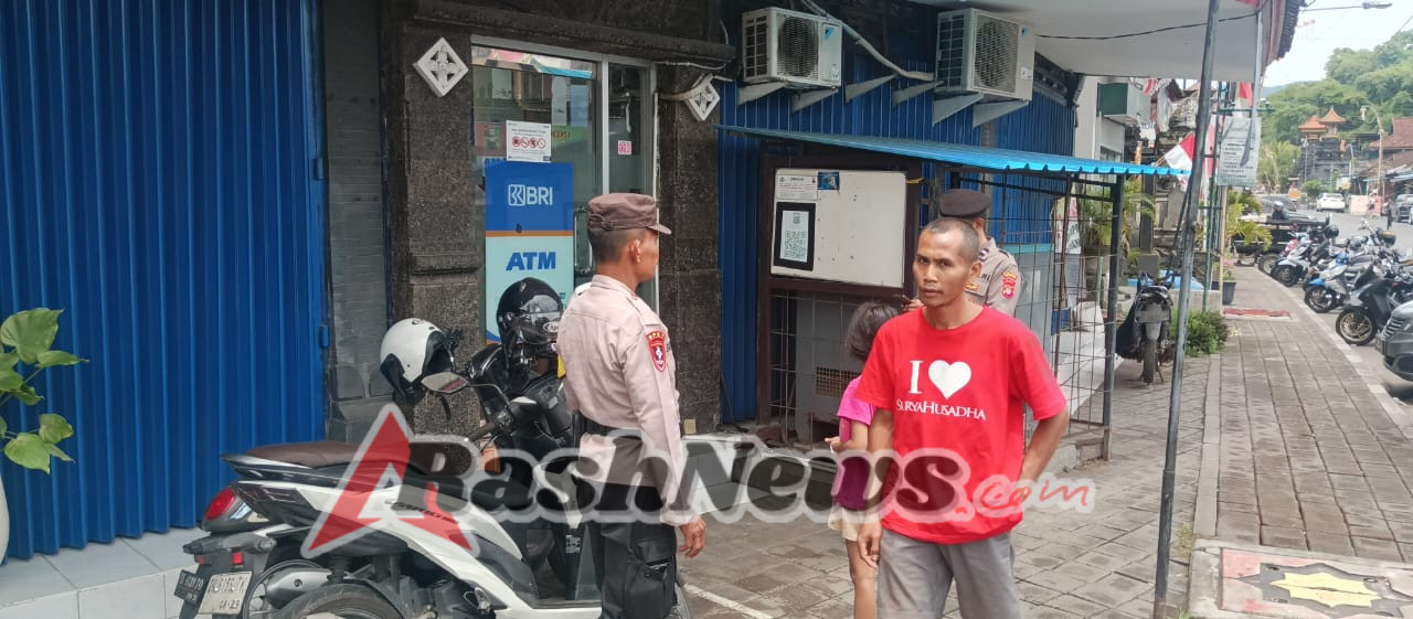 Patroli Barcode Polsek Padangbai & Sambang ATM.