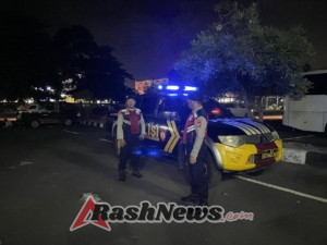 Ciptakan Rasa Aman, Samapta Polres Klungkung Lakukan Patroli Malam.