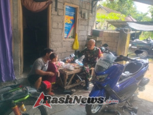 Komsos Bersama Warga Binaan, Babinsa Bakas Eratkan Silahturahmi dan Serap Informasi