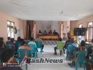 BUMDes Jong Dobo Paparkan Rencana Usaha Ayam Buras di Hadapan Babinsa dan Forkompimcam