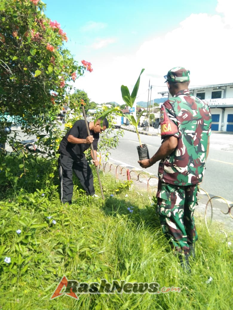 Hari Pohon Sedunia, Pemerintah dan Babinsa Kompak Hijaukan Taman IPPI