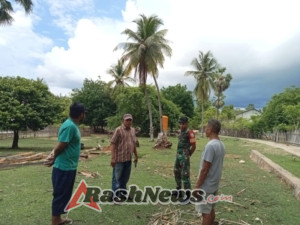 Koordinasi dan Tinjauan Lapangan Pembangunan KDKMP di Dusun Oederas Barat