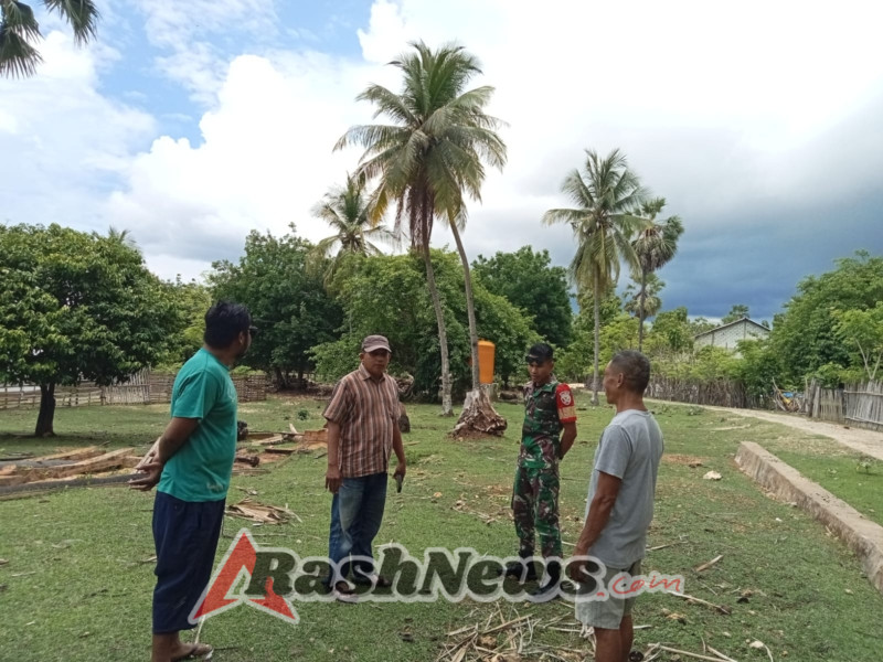 Koordinasi dan Tinjauan Lapangan Pembangunan KDKMP di Dusun Oederas Barat