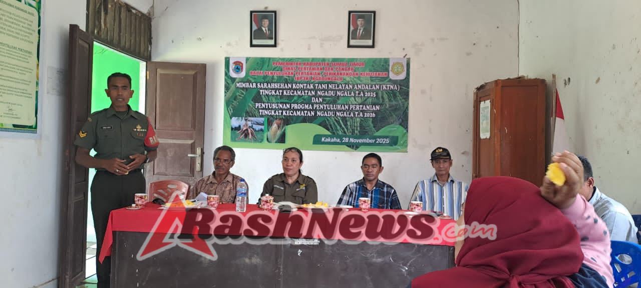 Wujud Kepedulian Teritorial, Babinsa Karera Hadir dalam Rapat Sarahsehan Ngadu Ngala