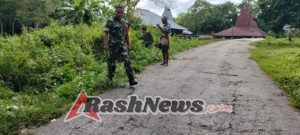 Babinsa Kodim 1613/Sumba Barat Gelar Aksi Peduli Lingkungan Bersama Warga Bodohula