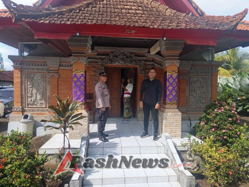 Polsek Kerambitan amankan Ibadah Missa Jemaat Suluh Kasih