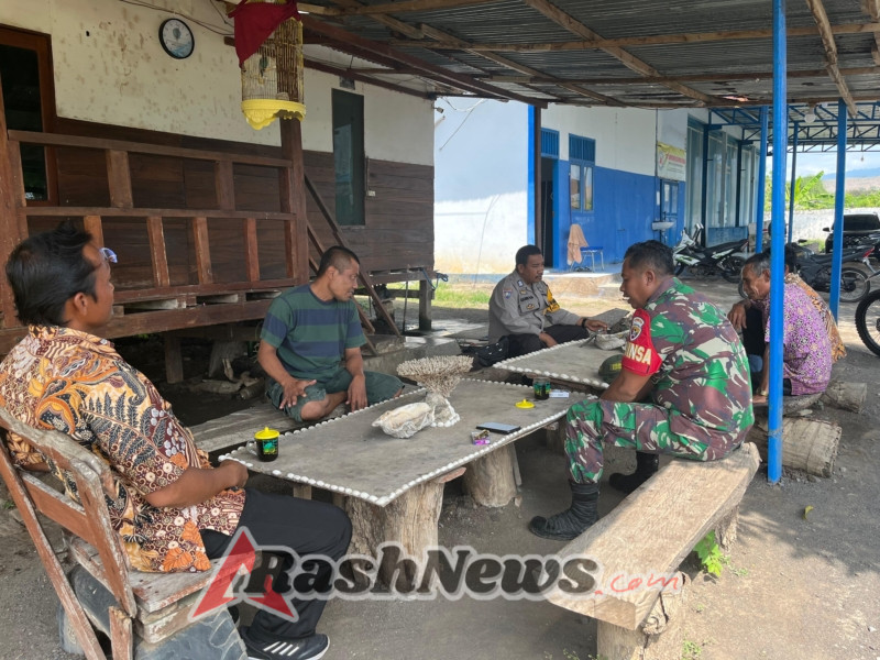 Warga Sambut Positif Kegiatan Komsos Babinsa Desa Kwangko