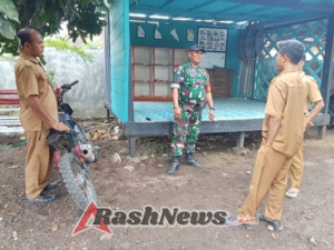 Babinsa Koramil 1614-06 Manggelewa Sambangi Warga Palia, Tingkatkan Kedekatan Masyarakat