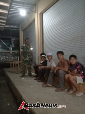 Sertu Syafarudin Ajak Remaja Gunakan Waktu Malam untuk Istirahat dan Belajar