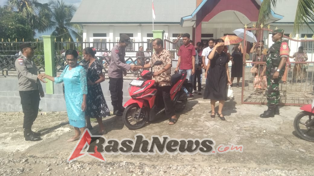 Sinergi TNI dan Jemaat, Pengamanan Ibadah di Gereja Talitakumi Nggauk Berlangsung Tertib