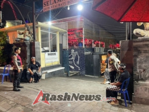 Jamin Rasa Aman Pengunjung Polsek Kuta Utara Patroli Di Kawasan Wisata Batu Bolong