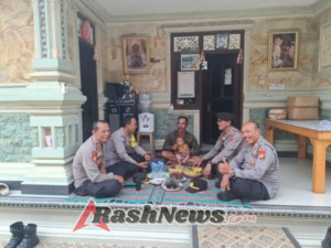 Tingkatkan Silahturahmi Kapolsek Bangli Sambangi Tokoh Adat di Desa Landih