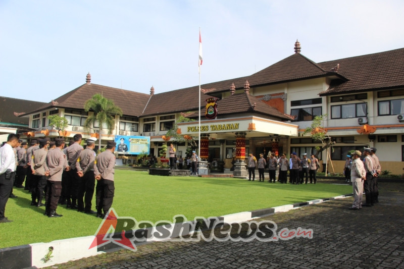 Wakapolres Tabanan Pimpin Apel Jam Pimpinan, Tekankan Soliditas dan Profesionalisme Anggota