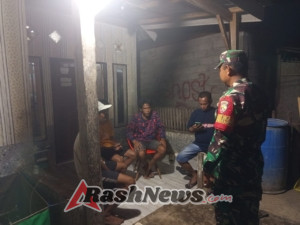 Sinergi Babinsa dan Pemuda Jaga Kamtibmas di Dompu