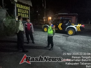 Polsek Baturiti Gencarkan Patroli Malam Cegah Curat, Curas dan Curanmor