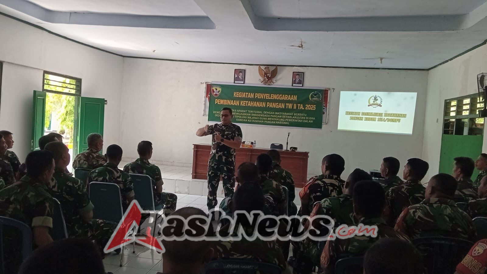 Program Teritorial 2025 Resmi Dimulai, Kodim 1614/Dompu Tekankan Profesionalisme Babinsa