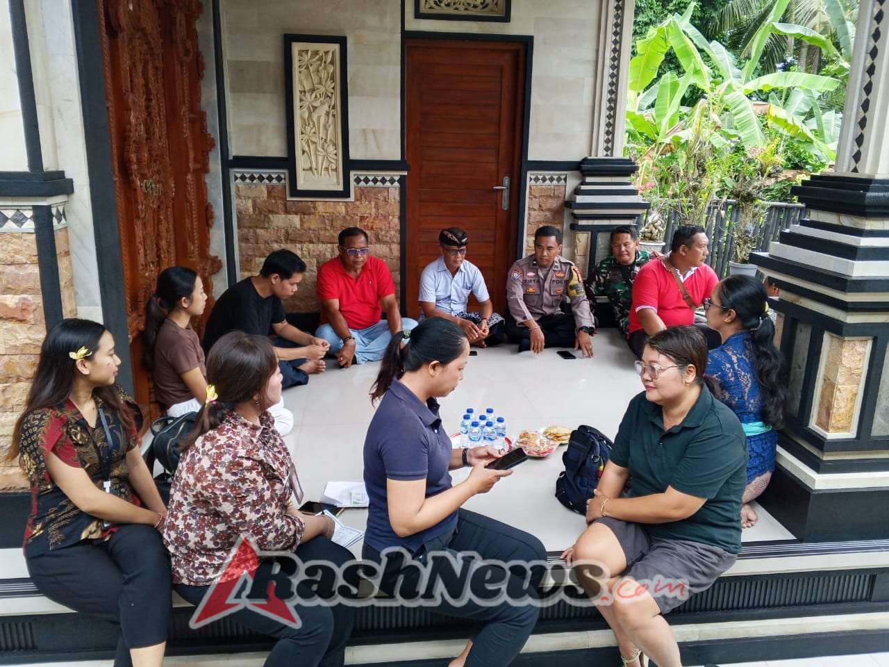 Bhabinkamtibmas Desa Antap Dampingi Catin, Perkuat Pencegahan Stunting