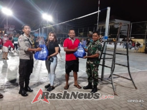 Camat Cup Seteluk 2025 Berakhir Sukses, TNI Hadir Jaga Keamanan dan Kebersamaan