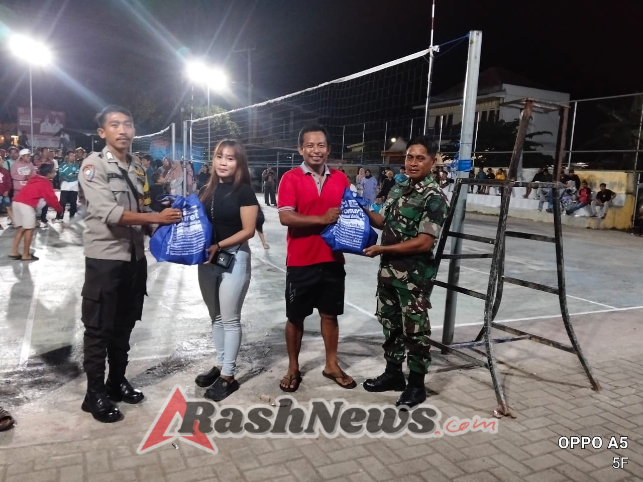 Camat Cup Seteluk 2025 Berakhir Sukses, TNI Hadir Jaga Keamanan dan Kebersamaan