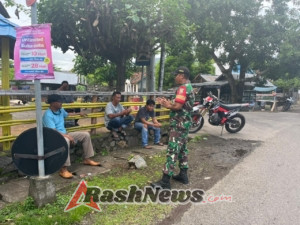 Koramil 1614-06 Manggelewa Perkuat Hubungan Babinsa dan Warga