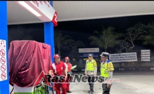 Antisipasi Gangguan Kamtibmas Polsek Penebel Patroli Malam Hari