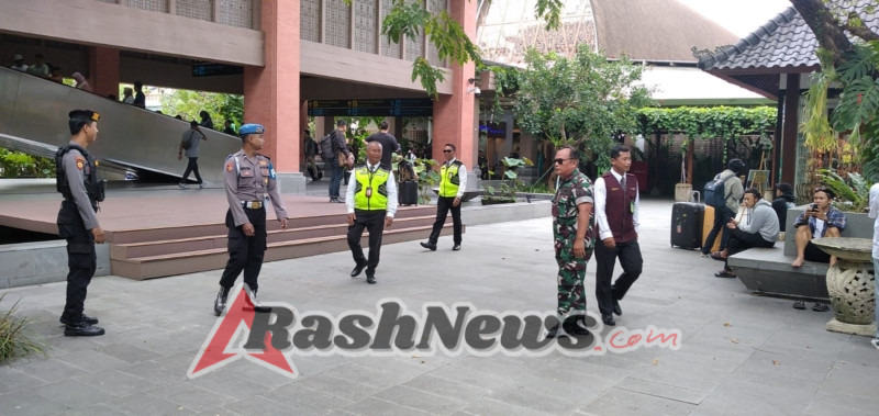 Tingkatkan Rasa Aman Wisatawan, Polres Bandara Bersama TNI AU dan Avsec Intensifkan Patroli Gabungan