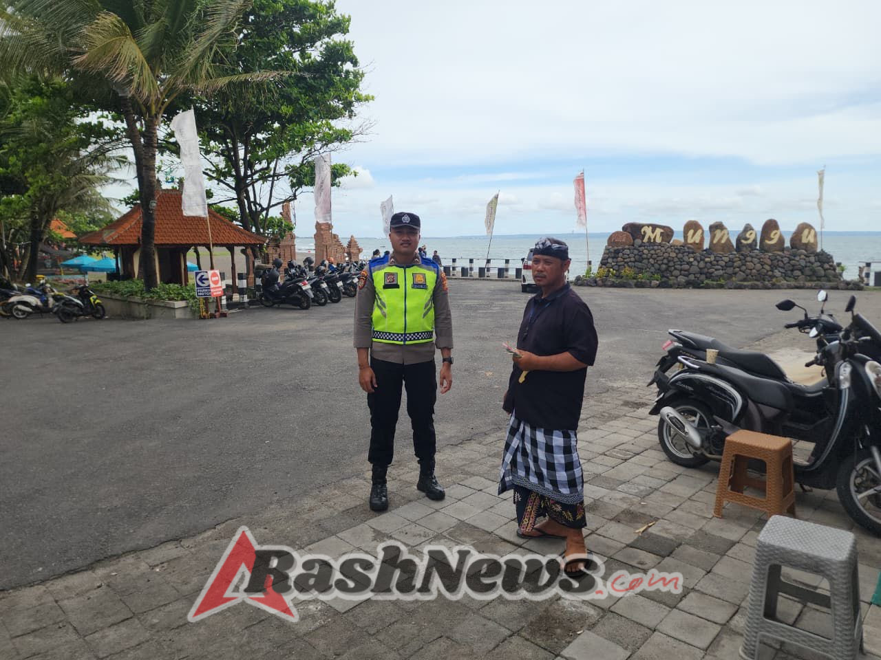 Umanis Galungan, Polres Badung Perketat Pengamanan Obyek Wisata Pantai