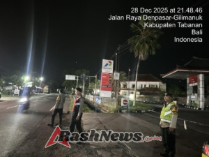 Intensifkan Blue Light Patrol Upaya Polsek Kerambitan Ciptakan Rasa Aman Jelang Perayaan Tahun Baru 2026