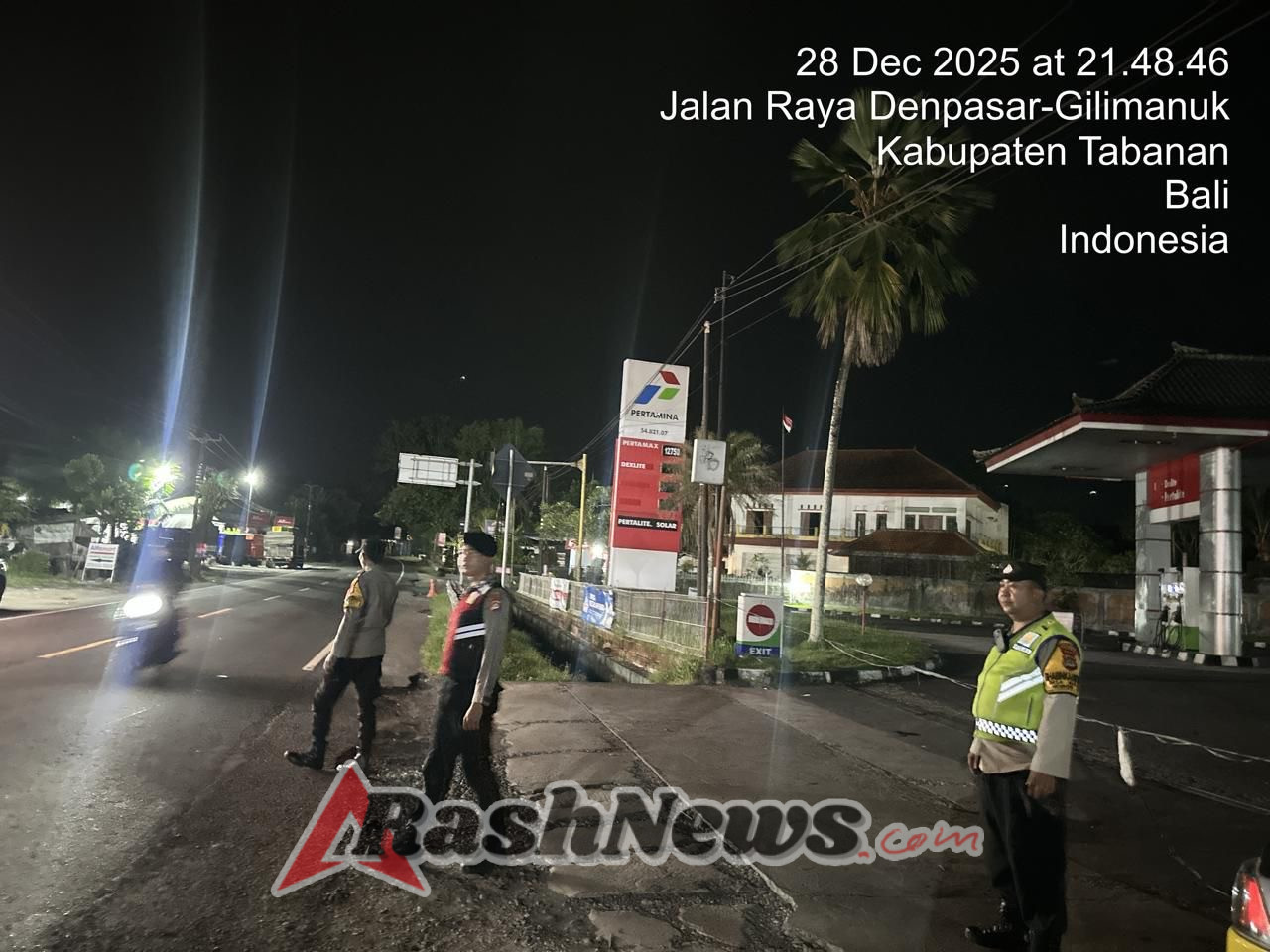 Intensifkan Blue Light Patrol Upaya Polsek Kerambitan Ciptakan Rasa Aman Jelang Perayaan Tahun Baru 2026