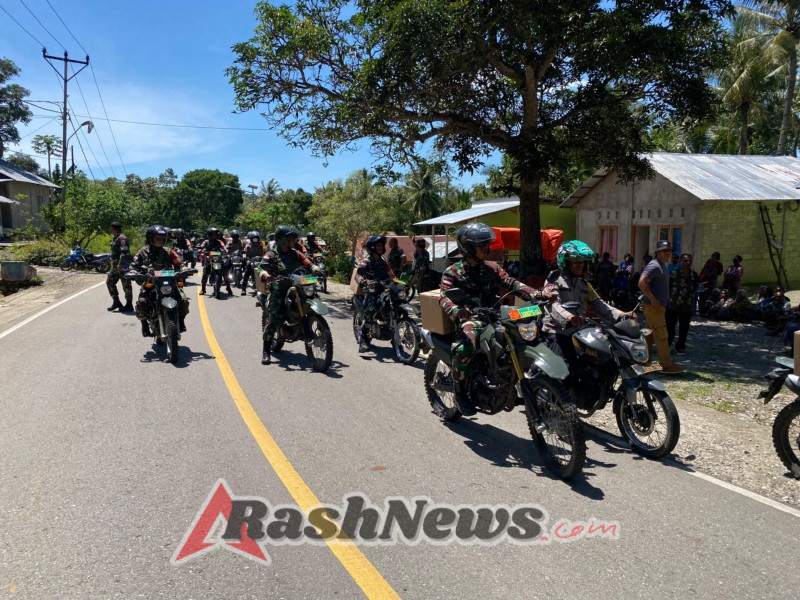 Program Strategis Mabes TNI Bergulir di TTU, Kodim dan Polres Bergerak Serentak Salurkan Bantuan