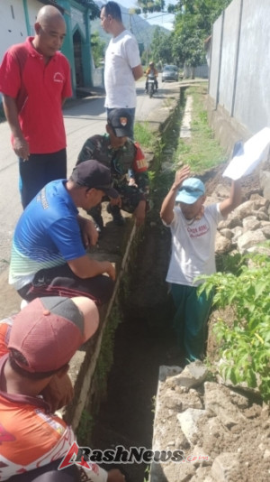 Pembangunan Gapura Disorot, Babinsa Turun Tangan Lakukan Mediasi di Kelurahan Bugis