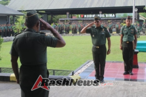 Melalui Upacara 17an, Kodim 1608/Bima Teguhkan Disiplin dan Pengabdian Prajurit