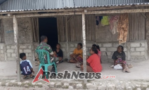 Warga Sainiup Sambut Baik Himbauan Babinsa soal Keamanan Lingkungan