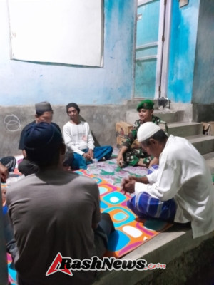 Ciptakan Rasa Aman, Babinsa Sekongkang Laksanakan Patroli Wilayah