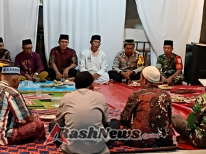 Pererat Silaturahmi, Babinsa Desa Mantun Ikut Istigosah Harlah Desa ke-18