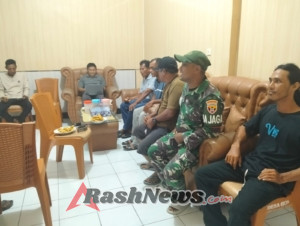 Patroli Malam Babinsa Desa Goa Disertai Musyawarah Bersama P3A Berjalan Aman dan Lancar