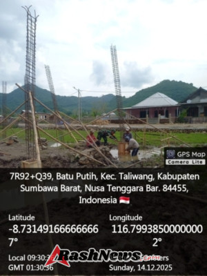 Serda Edison Laksanakan Pendampingan Pembangunan KDKMP Desa Batu Putih