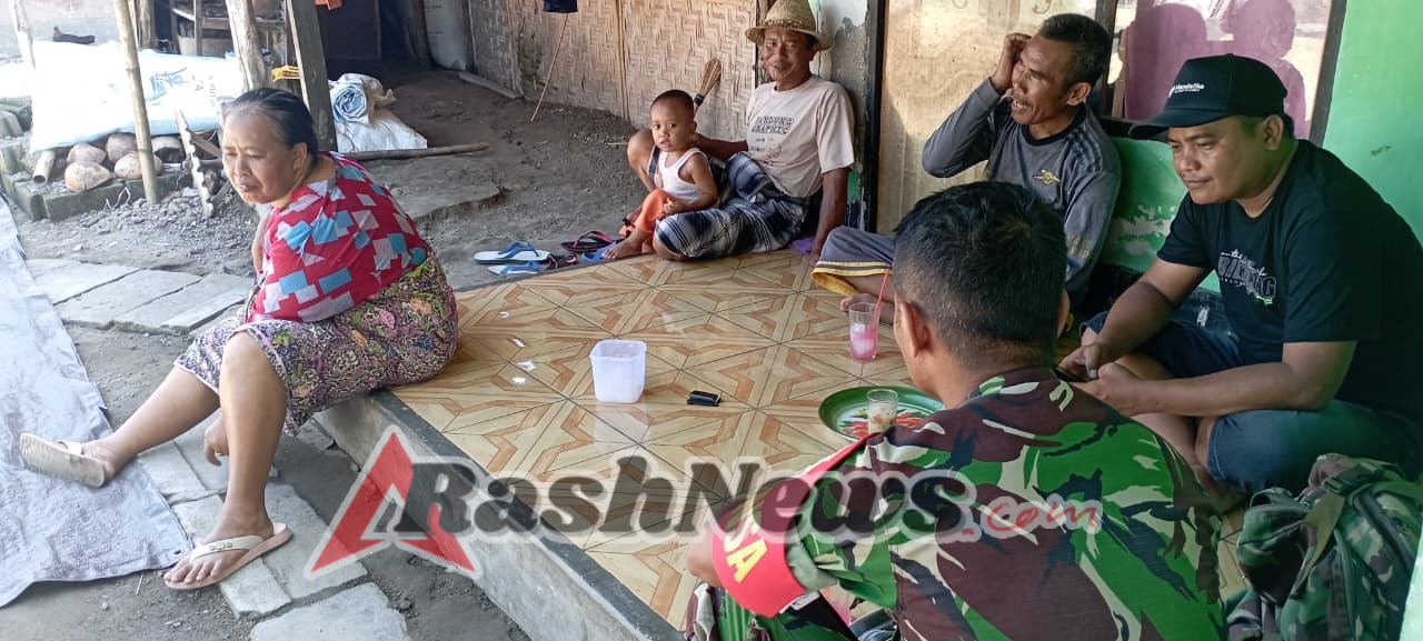Babinsa Desa Keroya Imbau Warga Waspada, Tetap Sehat dan Bersih di Tengah Cuaca Tak Menentu