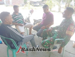 Pemantauan Wilayah Humanis, Babinsa Koramil 1618-03/Insut Hadir Bersama Warga Bakitolas