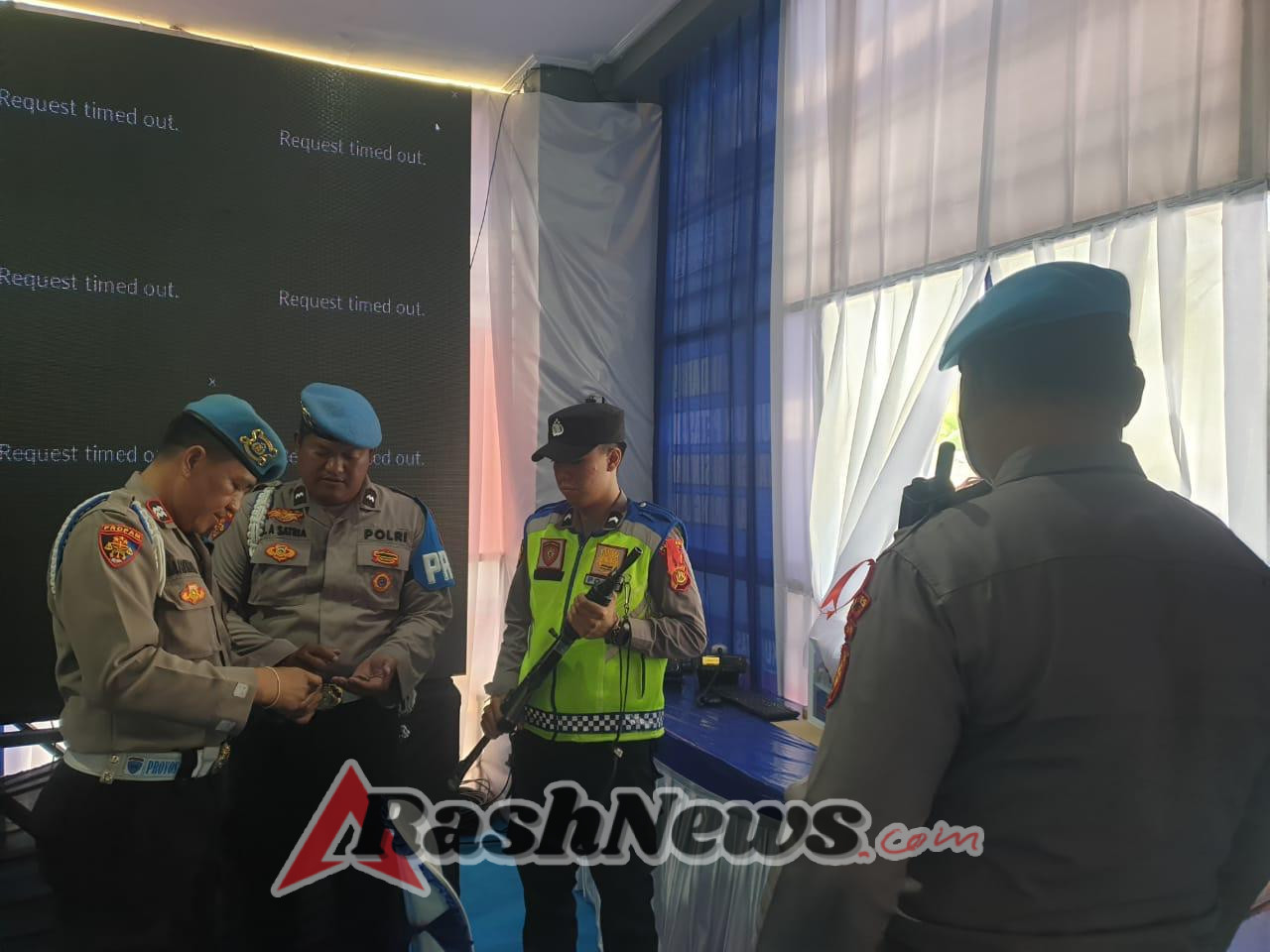 Pastikan Masyarakat Terlayani Optimal, Propam Cek Posyan Ops Lilin Agung 2025