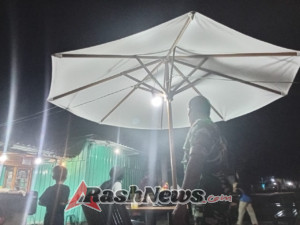 Patroli Malam Koramil Sekongkang, Wujud Kepedulian TNI terhadap Keamanan Warga