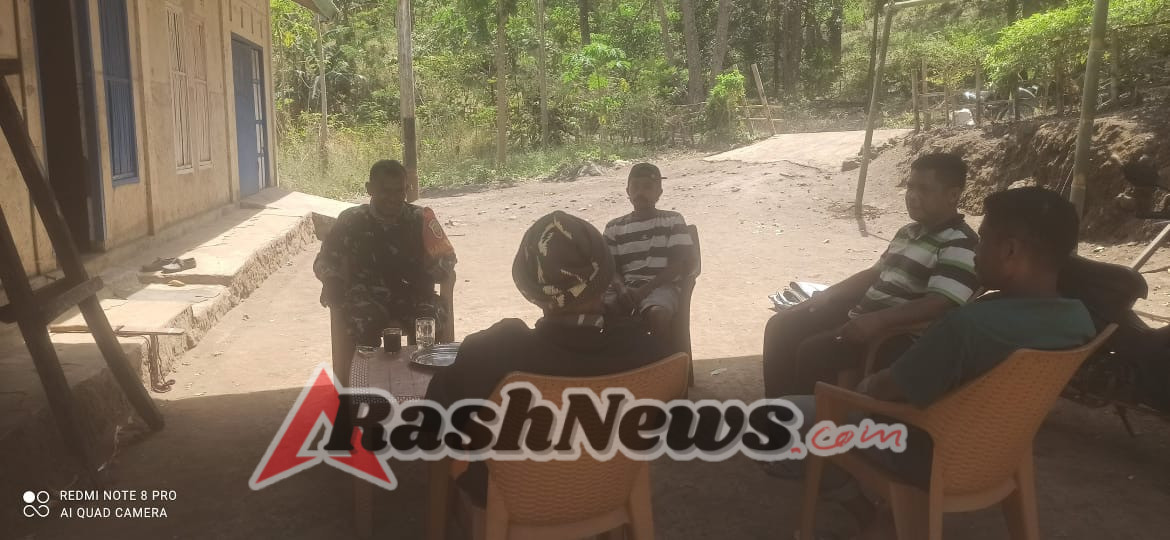 Babinsa Kotabaru Ajak Warga Jaga Kesehatan dan Keamanan Lingkungan