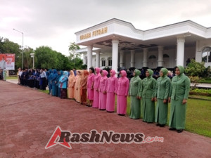 Kasdim 1628/SB Hadiri Upacara Syukur, Momentum Bela Negara dan Hari Jadi NTB