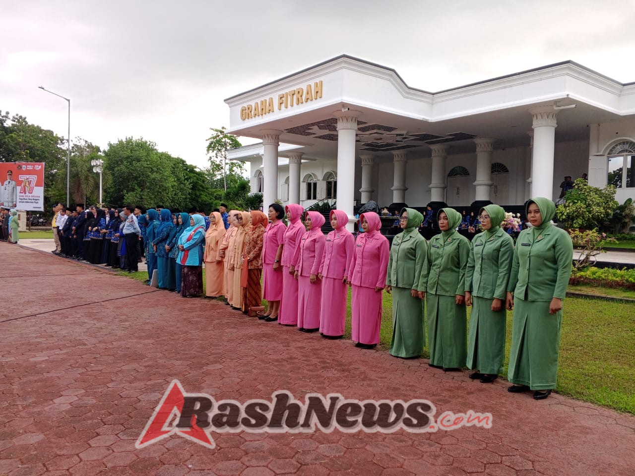 Kasdim 1628/SB Hadiri Upacara Syukur, Momentum Bela Negara dan Hari Jadi NTB