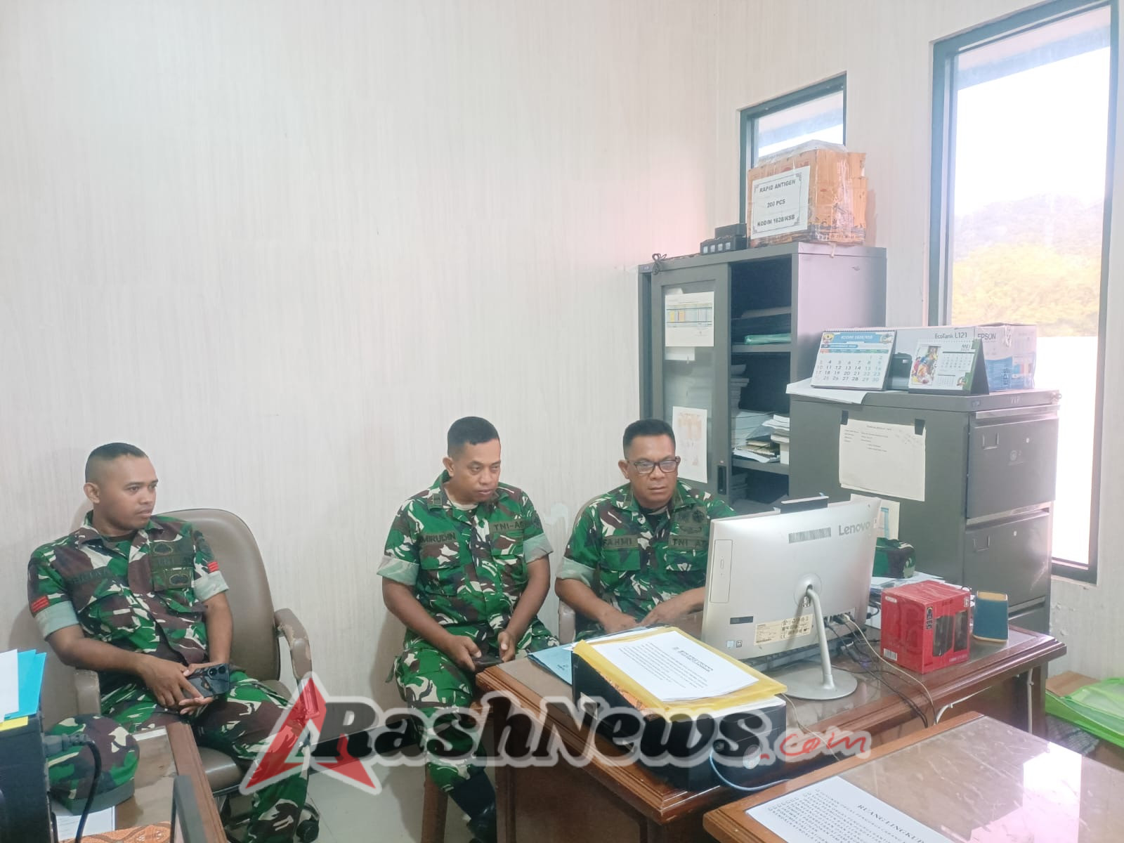 Perkuat Profesionalisme Prajurit, Kodim 1628/SB Hadir dalam Paparan Organisasi Pencak Silat Militer