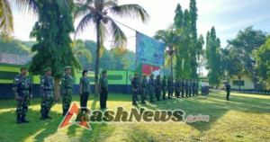 Upacara Mingguan Kodim 1618/TTU Teguhkan Integritas dan Loyalitas Prajurit