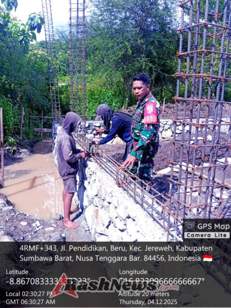 Peran Aktif Babinsa Koramil 1628-05/Jereweh Dukung Pemberdayaan Ekonomi Masyarakat