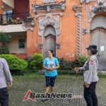 Polwan Humanis Sambangi Gereja GPDI Gerokgak, Sampaikan Pesan Kamtibmas Jelang Nataru
